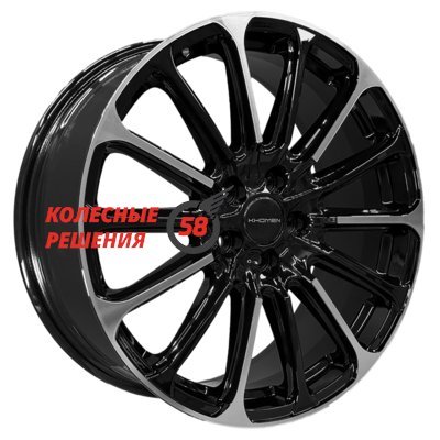Khomen Wheels KHW1910 (Changan Uni-K/Uni-V) Black-FP 7.5x19/5x114.3 D60.1 ET35  