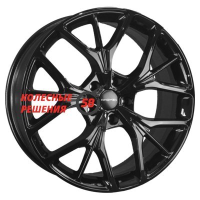 Khomen Wheels KHW2012 (CS75 Plus) Black 8x20/5x114.3 D60.1 ET45  