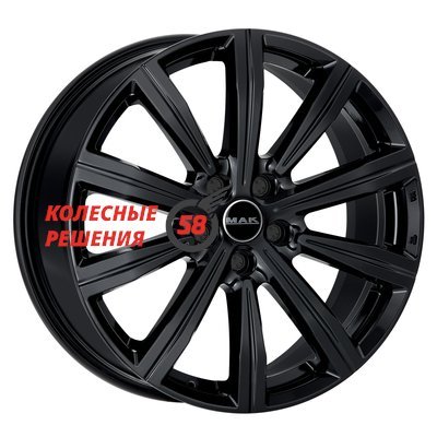 MAK Birmingham Gloss Black 8.5x20/5x120 D64.1 ET43  
