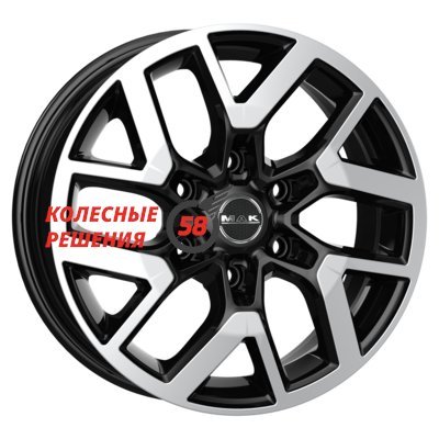 MAK Gravel Black mirror 7.5x17/6x139.7 D100.1 ET33  