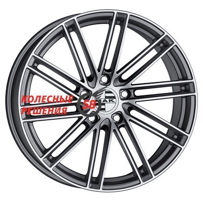 MAK Leipzig-D Gunmetal Mirror Face 11.5x22/5x130 D71.6 ET69  