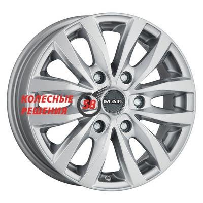 MAK Load 5 Silver 7x17/5x118 D71.1 ET68  