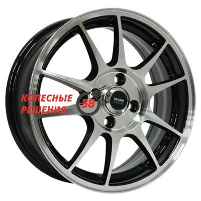 Megami MGM-5 BKF 6x15/5x100 D57.1 ET38  